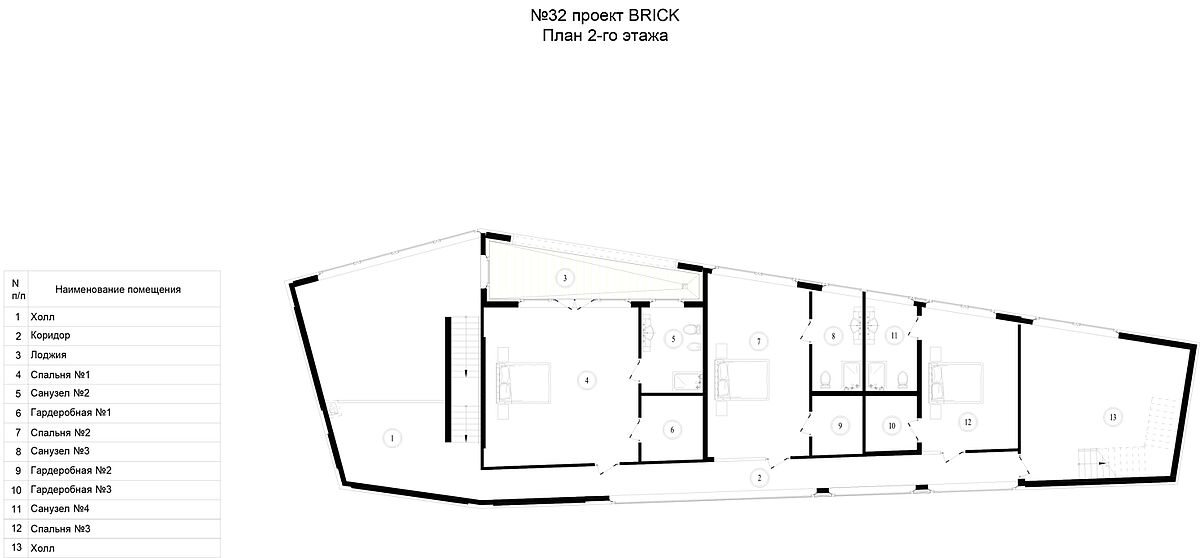 Современный дом по проекту BRICK