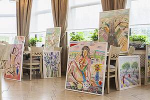 Выставка новых картин Александра Ищенко в ресторане Millennium