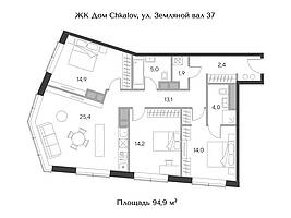 Апартаменты под ключ.. Рис. 24
