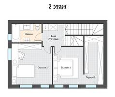Планировка-2 этаж